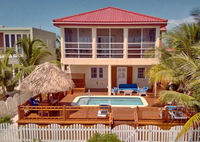 Ferienhaus La Perla Azul House With Pool San Pedro (Ambergris Caye)
